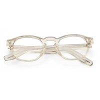 Lumishift | Transparent Light Green Medium Full Rim Square Computer Glasses for Men & Women [Photochromic]