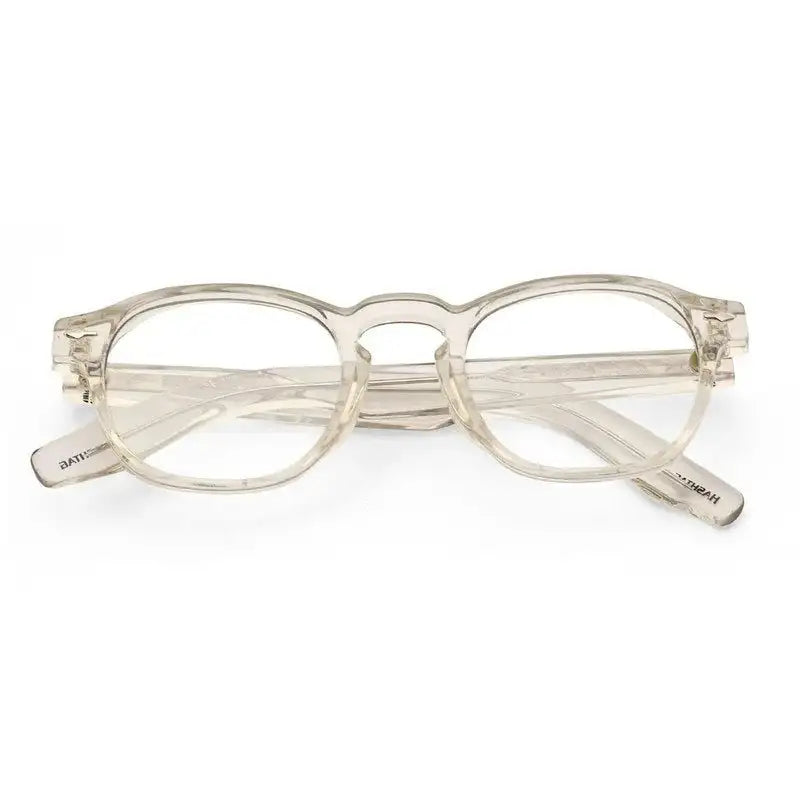 Lumishift | Transparent Light Green Medium Full Rim Square Computer Glasses for Men & Women [Photochromic]
