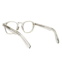 Lumishift | Transparent Light Green Medium Full Rim Square Computer Glasses for Men & Women [Photochromic]