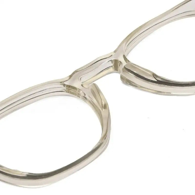 Lumishift | Transparent Light Green Medium Full Rim Square Computer Glasses for Men & Women [Photochromic]