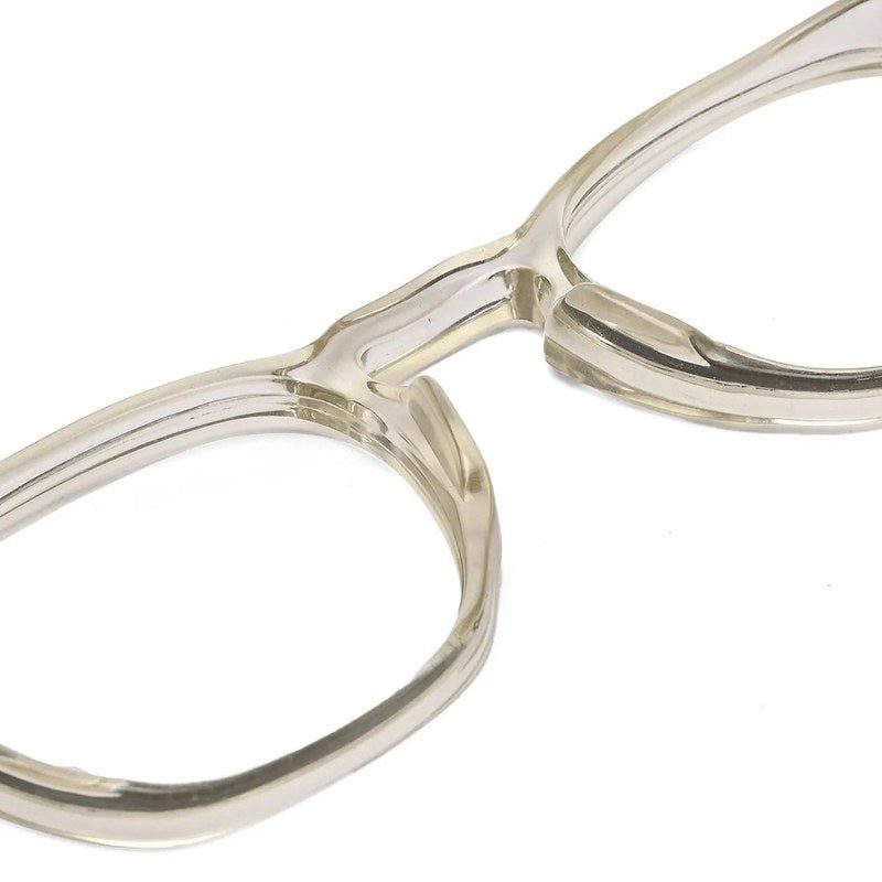 Lumishift Transparent Light Green Medium Full Rim Square Computer Glasses for Men & Women — Hashtag Eyewears
