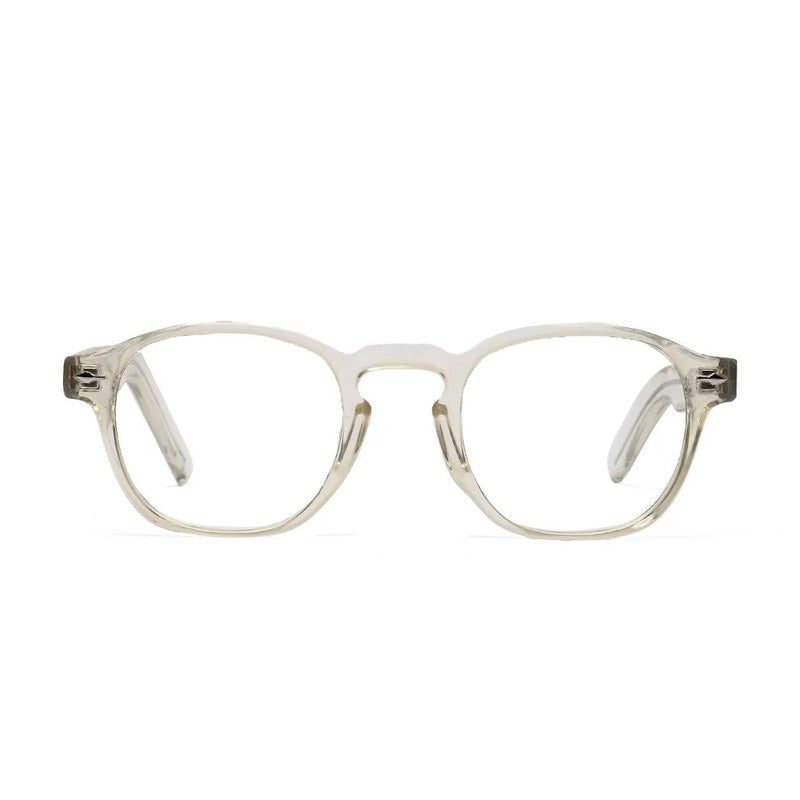 Lumishift | Transparent Light Green Medium Full Rim Square Computer Glasses for Men & Women [Photochromic]