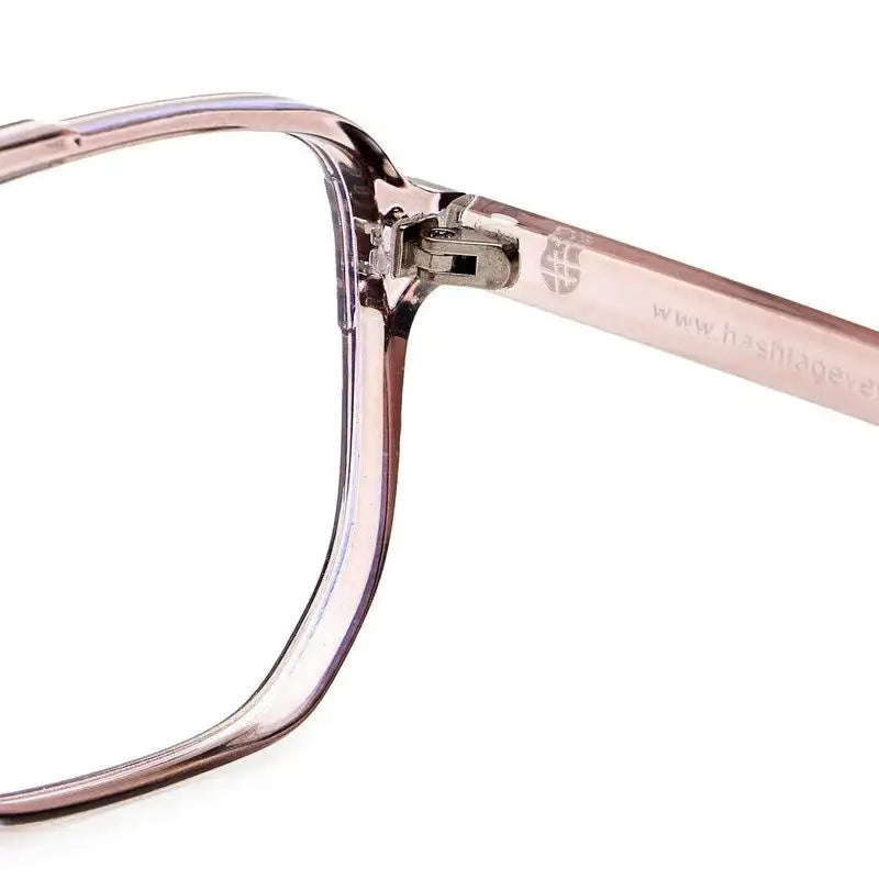 Lumnos | Brown Medium Full Rim Square Computer Glasses for Men & Women [Blue Block]