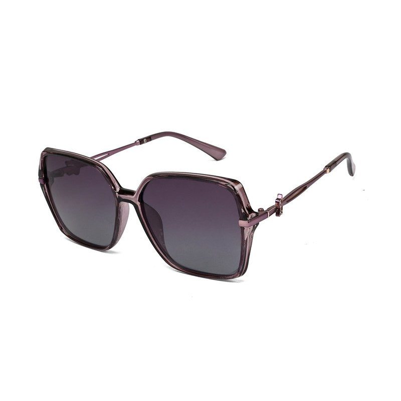 Lumora Purple Large Full Rim Square Sunglasses for Women — Hashtag Eyewears