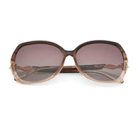 Lunara | Gradient Brown Large Full Rim Butterfly Sunglasses for Women [Polarized]