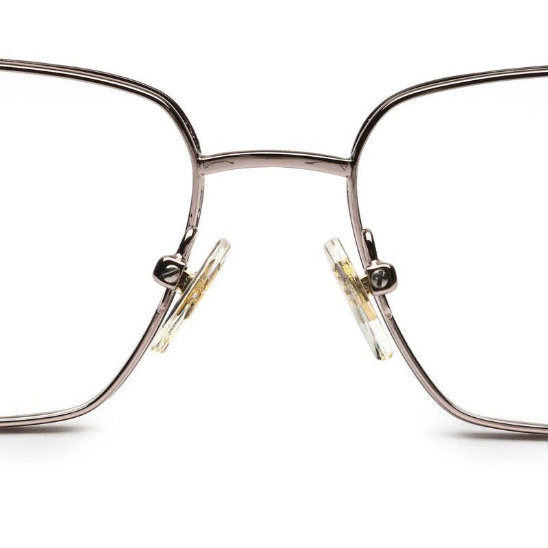 Luxury Brown-Grey Medium Full Rim Square Eyeglasses for Women — Hashtag Eyewears