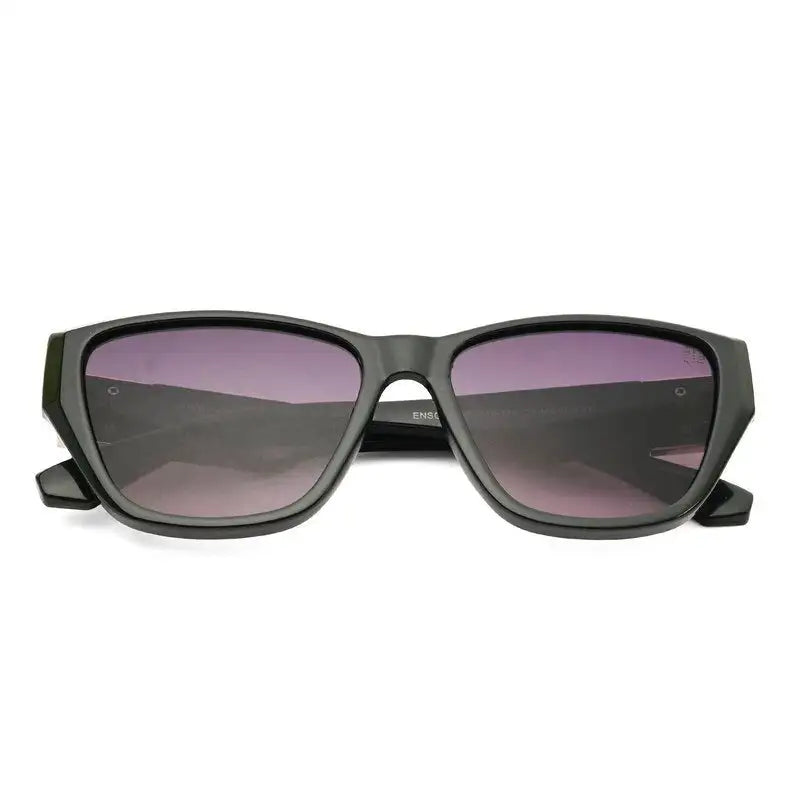 Lynor | Green Medium Full Rim Cateye Sunglasses for Women [UV-protected]