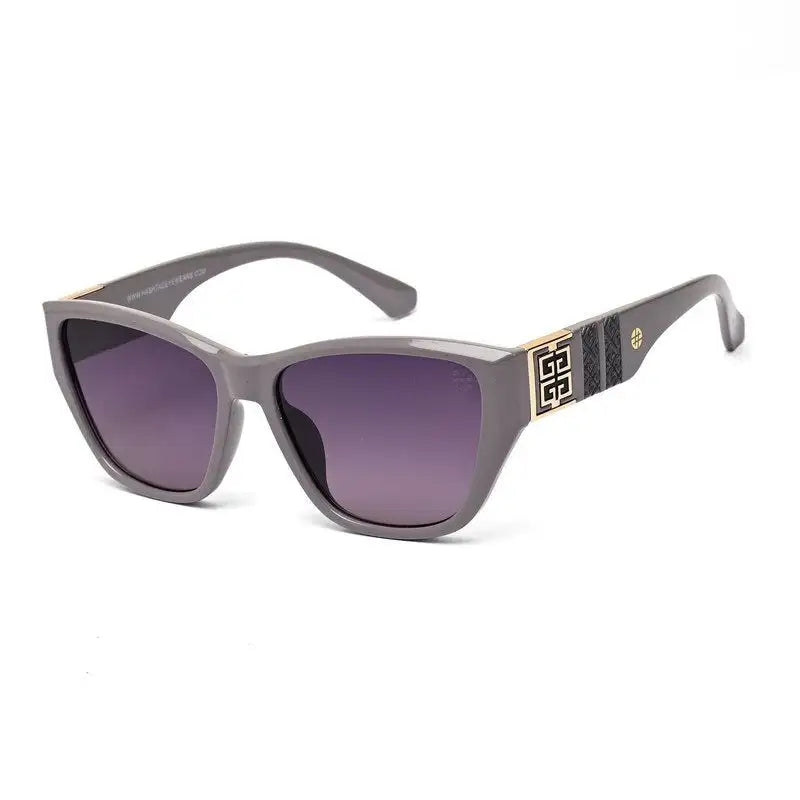 Lynor | Light Purple Medium Full Rim Cateye Sunglasses for Women [UV-protected]
