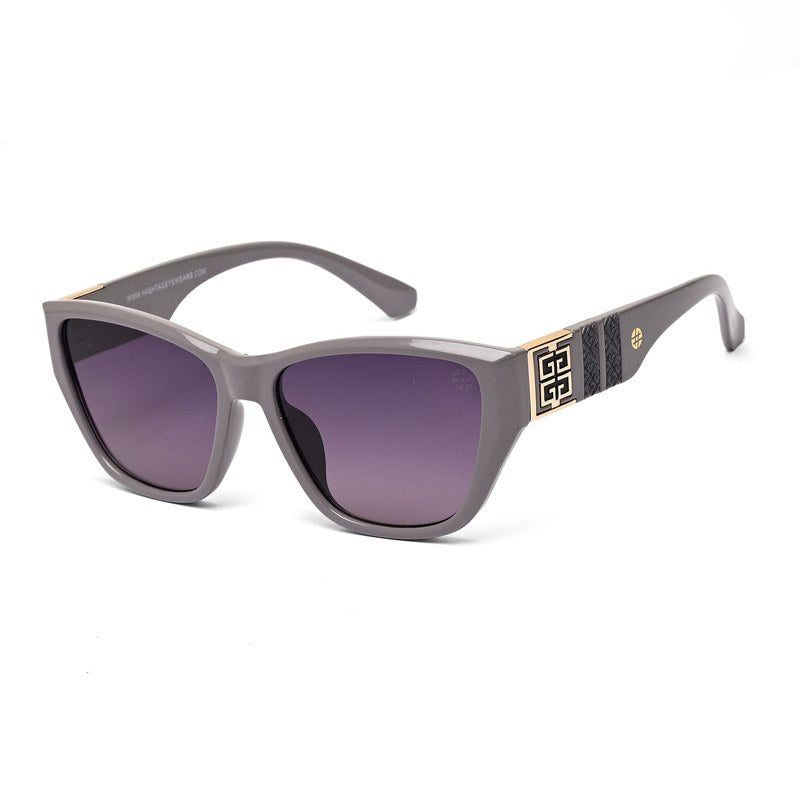 Lynor Light Purple Medium Full Rim Cateye Sunglasses for Women — Hashtag Eyewears