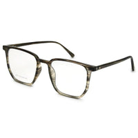 Lyria Smoke Medium Full Rim Square Clip-on for Men — Hashtag Eyewears