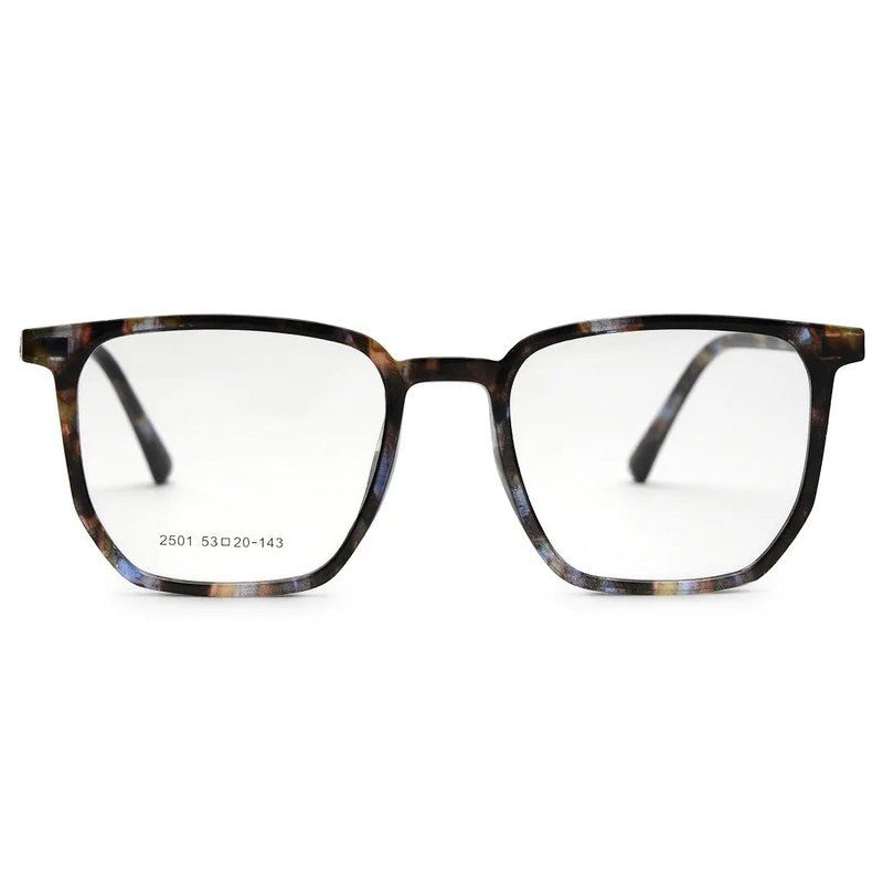 Lyria Tiger Print Medium Full Rim Square Clip-on for Men — Hashtag Eyewears