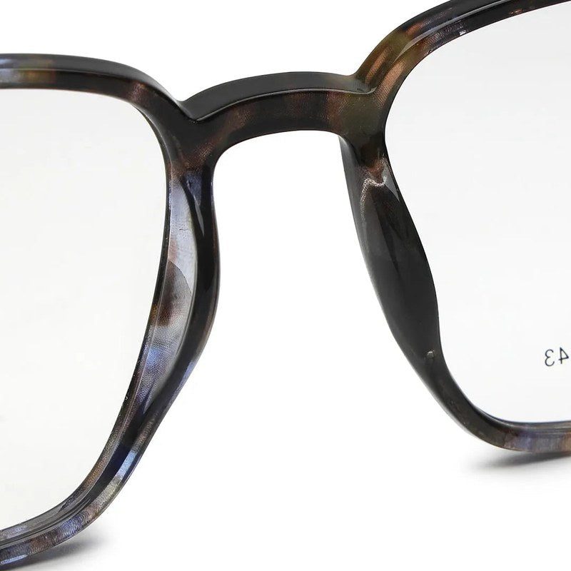 Lyria Tiger Print Medium Full Rim Square Clip-on for Men — Hashtag Eyewears