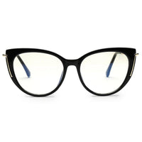 Lythion Black Large Full Rim Cateye Sunglasses for Women — Hashtag Eyewears