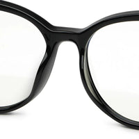 Lythion Black Large Full Rim Cateye Sunglasses for Women — Hashtag Eyewears