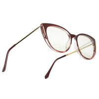 Lythion Pink Large Full Rim Cateye Sunglasses for Women — Hashtag Eyewears