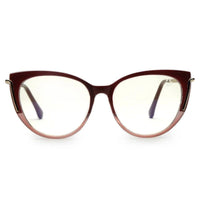 Lythion Pink Large Full Rim Cateye Sunglasses for Women — Hashtag Eyewears