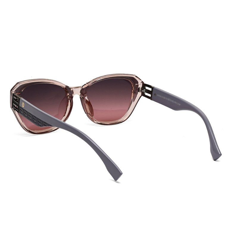 Maelor Gradient Green Pink Medium Full Rim Cateye Sunglasses for Women — Hashtag Eyewears