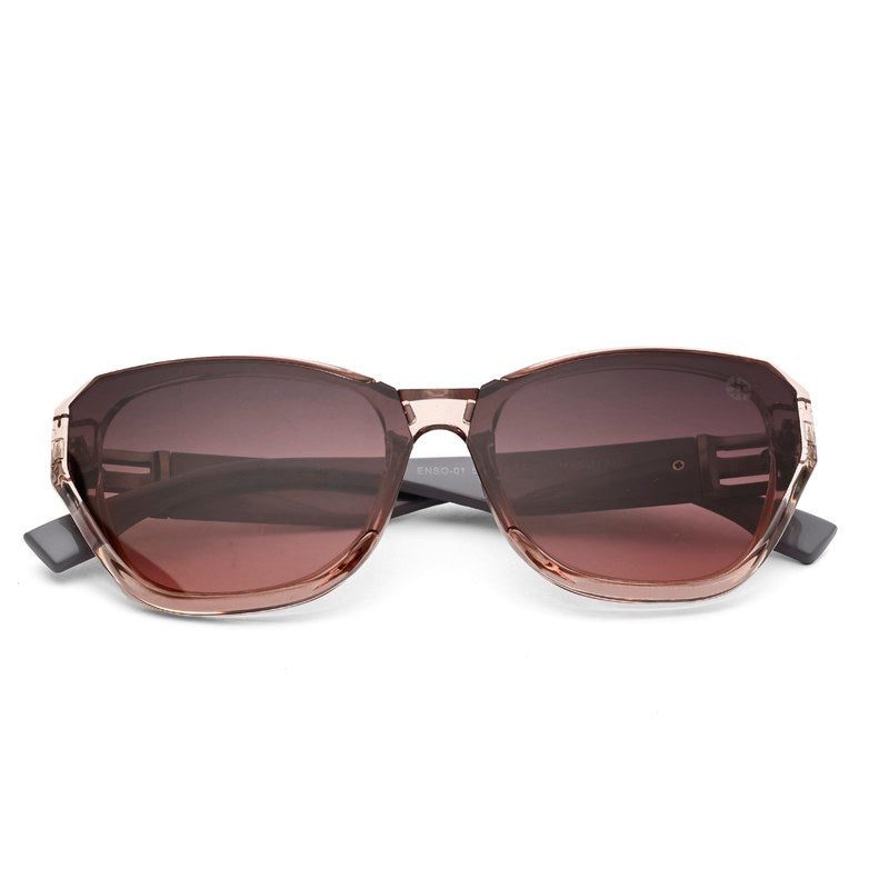 Maelor Gradient Green Pink Medium Full Rim Cateye Sunglasses for Women — Hashtag Eyewears