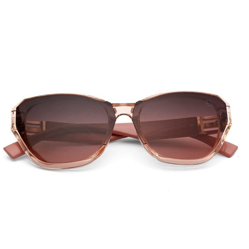 Maelor Transparent Medium Full Rim Cateye Sunglasses for Women — Hashtag Eyewears