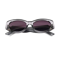 Medusa | Smoke Medium Full Rim Oval Sunglasses for Women [UV-protected]