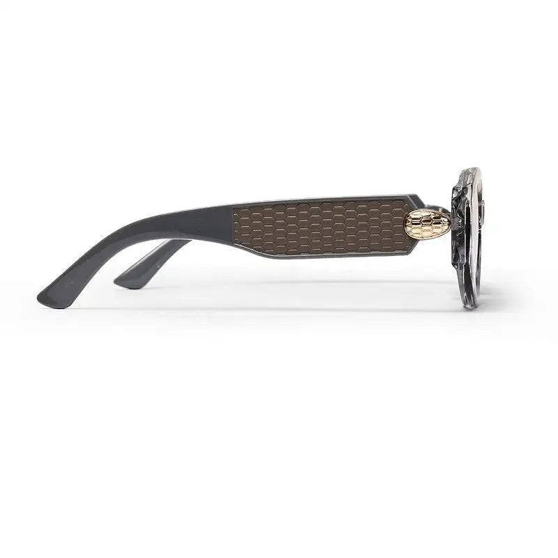Medusa | Smoke Medium Full Rim Oval Sunglasses for Women [UV-protected]