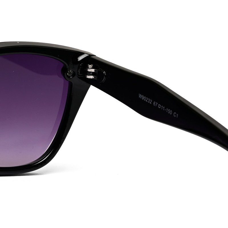 Miron Black Large Full Rim Cateye Sunglasses for Women — Hashtag Eyewears