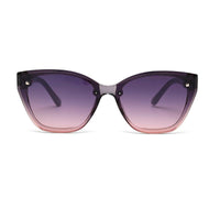 Miron Gradient Grey - Pink Large Full Rim Cateye Sunglasses for Women — Hashtag Eyewears