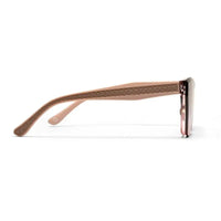 Miron | Transparent Gradient Brown Large Full Rim Cateye Sunglasses for Women [UV-protected]