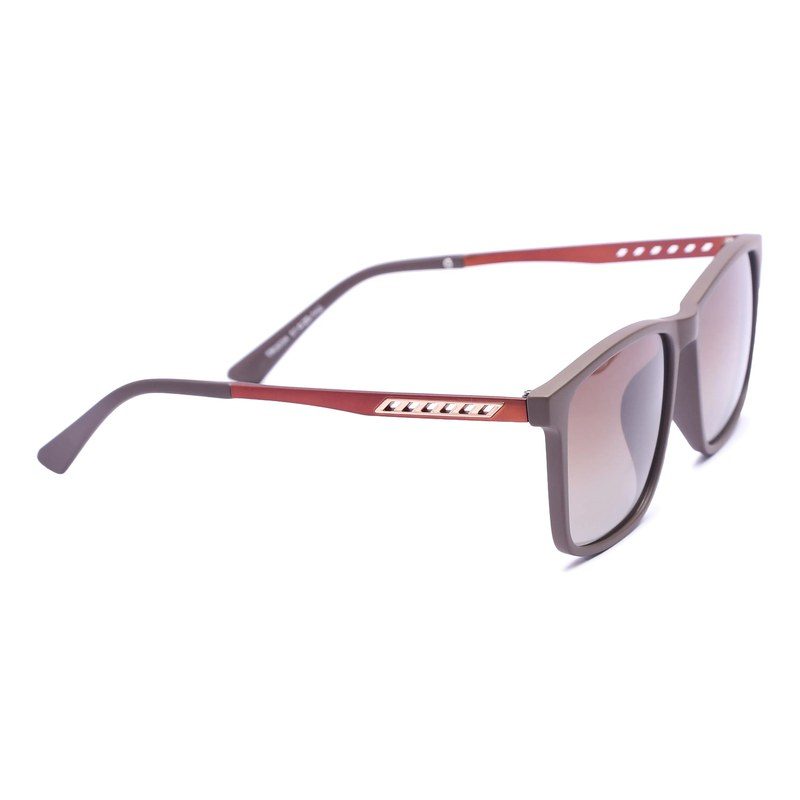 Mythar Brown Large Full Rim Square Sunglasses for Men & Women — Hashtag Eyewears