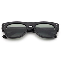 Nebulix Black Medium Full Rim Wayfarer Sunglasses for Men — Hashtag Eyewears