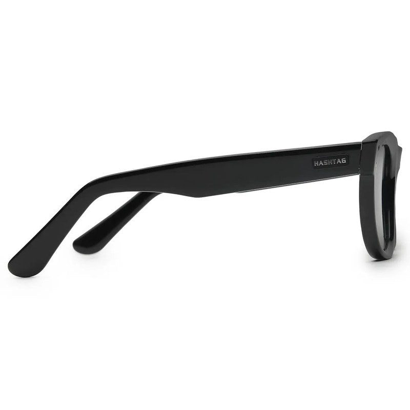 Nebulix Black Medium Full Rim Wayfarer Sunglasses for Men — Hashtag Eyewears