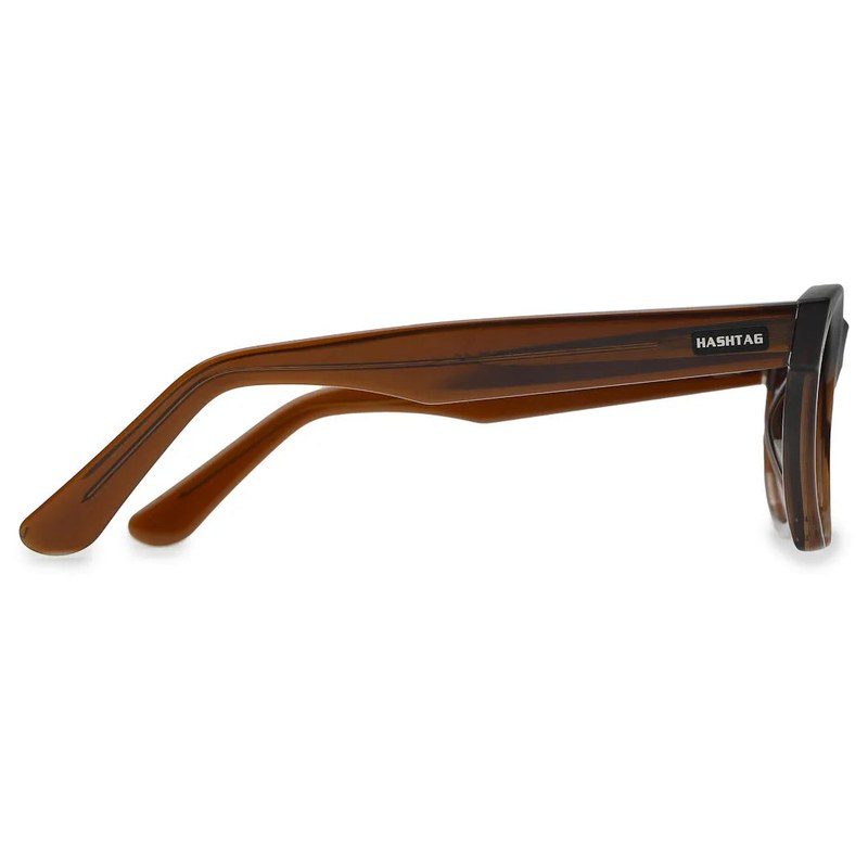 Nebulix | Brown Medium Full Rim Wayfarer Sunglasses for Men [UV-protected]