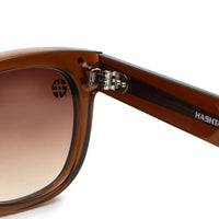 Nebulix Brown Medium Full Rim Wayfarer Sunglasses for Men — Hashtag Eyewears