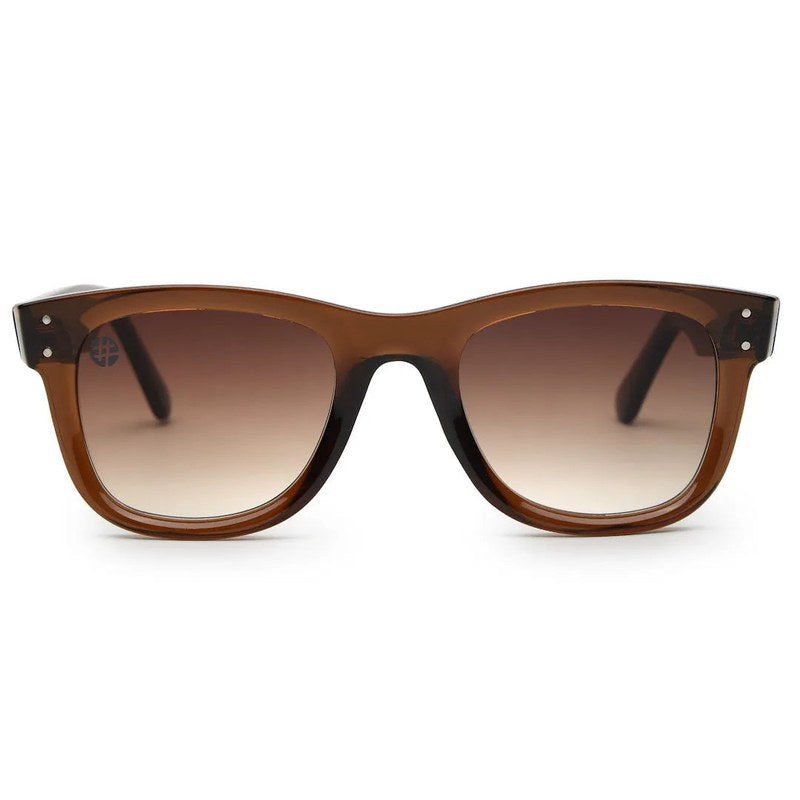 Nebulix Brown Medium Full Rim Wayfarer Sunglasses for Men — Hashtag Eyewears
