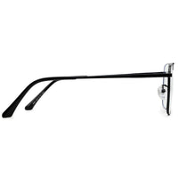 Neuron Black Medium Full Rim RECTANGLE Computer Glasses for Men & Women — Hashtag Eyewears