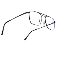 Neuron Black Medium Full Rim RECTANGLE Computer Glasses for Men & Women — Hashtag Eyewears