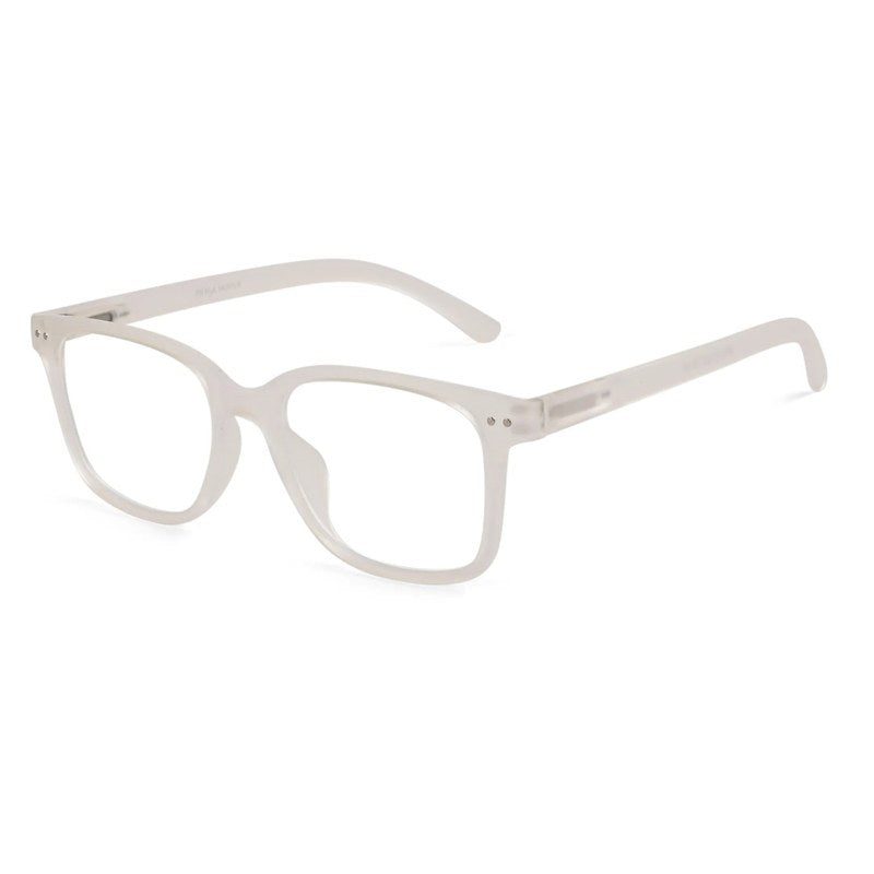 NexEye Cream Medium Full Rim RECTANGLE Computer Glasses for Men & Women — Hashtag Eyewears
