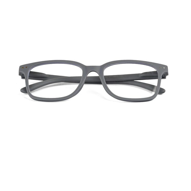 NexEye Grey Medium Full Rim RECTANGLE Computer Glasses for Men & Women — Hashtag Eyewears