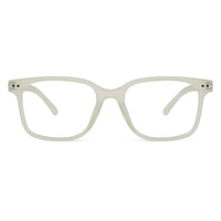 NexEye Transparent Light Green Medium Full Rim RECTANGLE Computer Glasses for Men & Women — Hashtag Eyewears