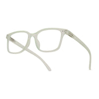 NexEye Transparent Light Green Medium Full Rim RECTANGLE Computer Glasses for Men & Women — Hashtag Eyewears
