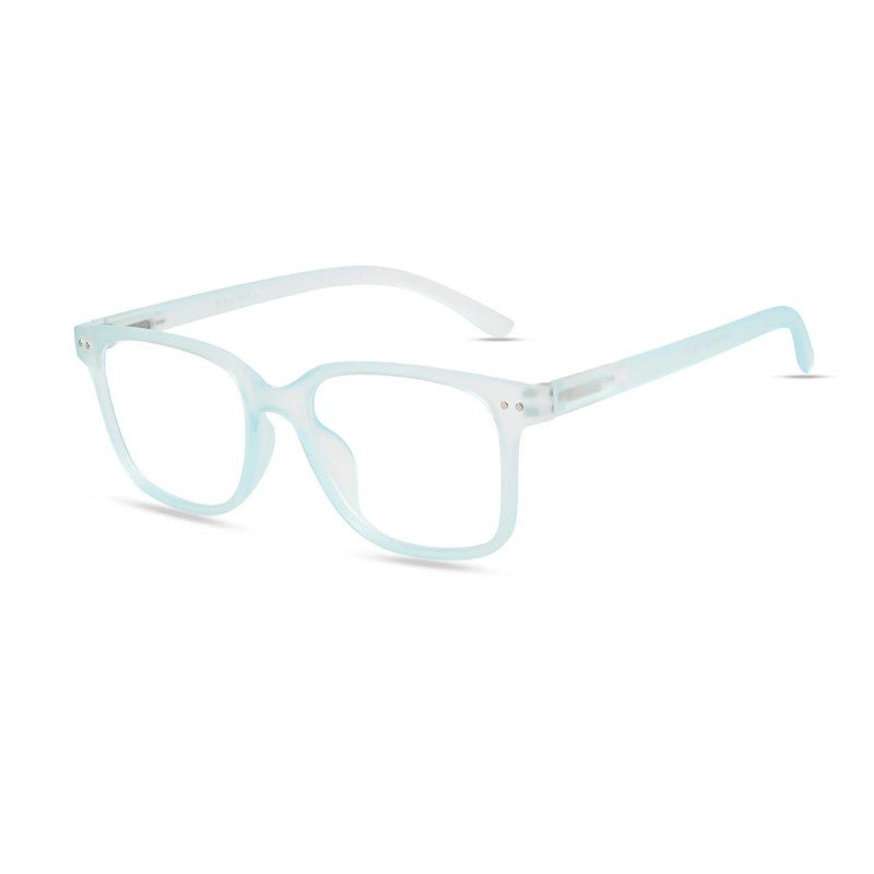 NexEye Transparent Light Skyblue Medium Full Rim RECTANGLE Computer Glasses for Men & Women — Hashtag Eyewears