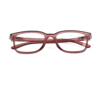 NexEye | Transparent Mate Maroon Medium Full Rim RECTANGLE Computer Glasses for Men & Women [Blue Block]