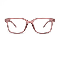 NexEye | Transparent Mate Maroon Medium Full Rim RECTANGLE Computer Glasses for Men & Women [Blue Block]