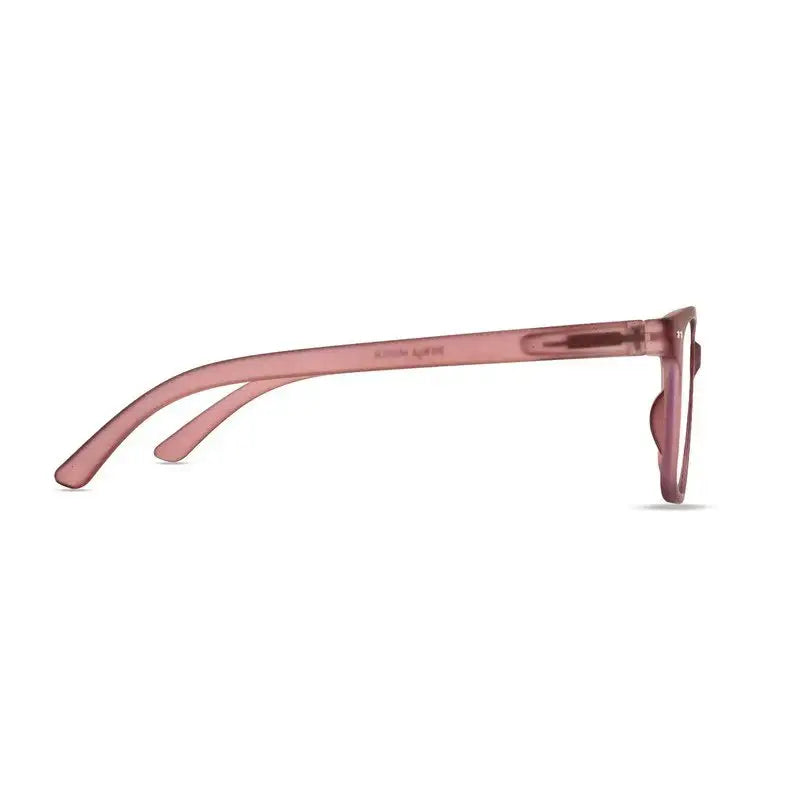 NexEye | Transparent Mate Maroon Medium Full Rim RECTANGLE Computer Glasses for Men & Women [Blue Block]
