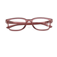 NexEye Transparent Mate Maroon Medium Full Rim RECTANGLE Computer Glasses for Men & Women — Hashtag Eyewears