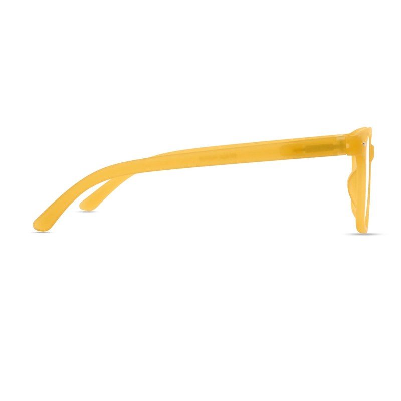 NexEye Transparent Orange Medium Full Rim RECTANGLE Computer Glasses for Men & Women — Hashtag Eyewears
