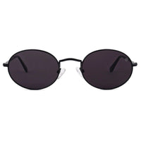 Nimbra Black Small Full Rim Oval Sunglasses for Women — Hashtag Eyewears