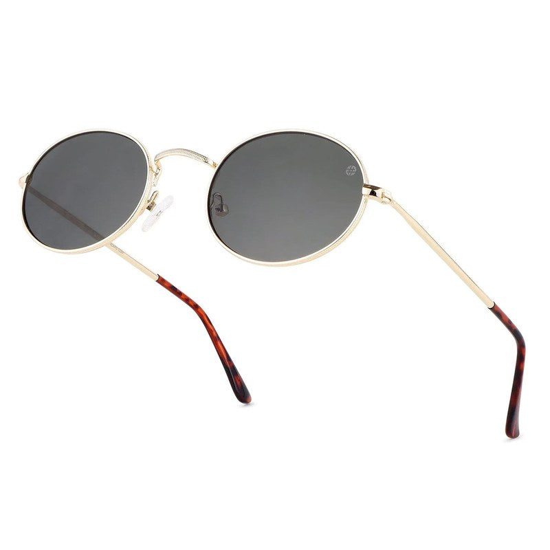 Nimbra | Green Small Full Rim Oval Sunglasses for Women [UV-protected]