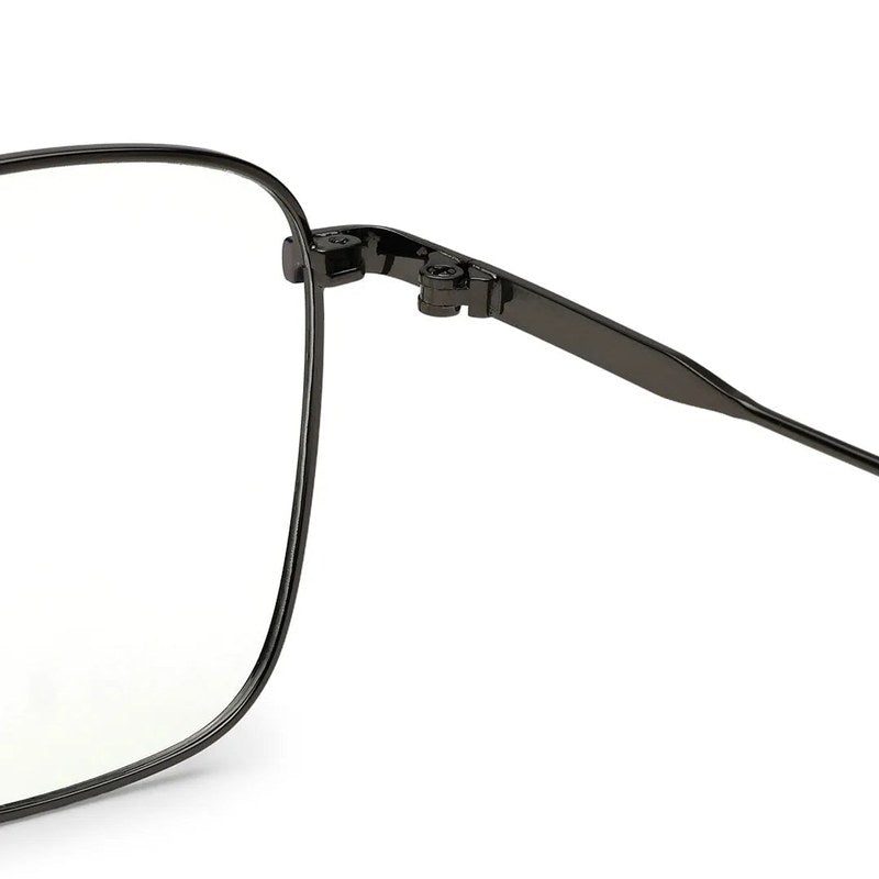 Nova Grey Medium Full Rim Square Computer Glasses for Men & Women — Hashtag Eyewears