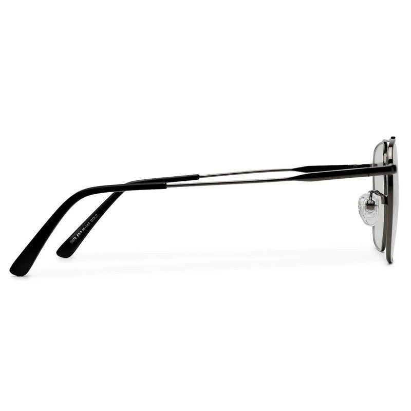 Nova Grey Medium Full Rim Square Computer Glasses for Men & Women — Hashtag Eyewears
